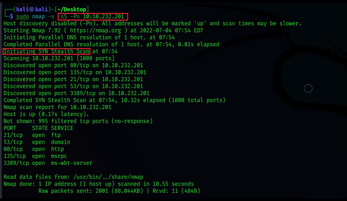 nmap